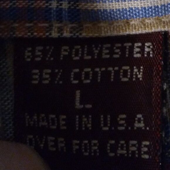 Vintage Levi's Plaid Button-Down Shirt - Picture 7 of 9